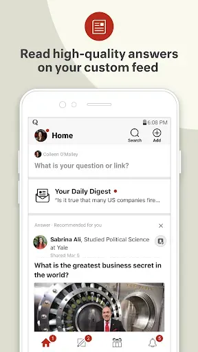 Скриншот 1 — Quora: the knowledge platform