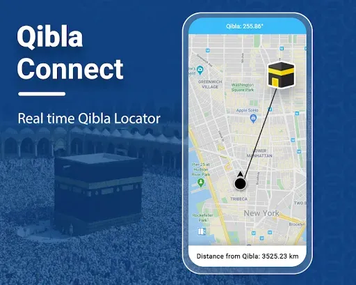 Скриншот 6 — Найти направление Qibla
