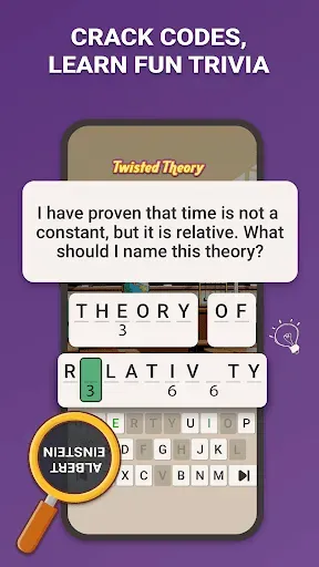 Скриншот 3 — CodeWords: Cryptogram Puzzles