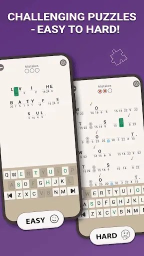Скриншот 4 — CodeWords: Cryptogram Puzzles