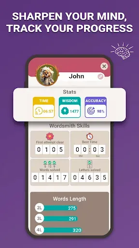 Скриншот 5 — CodeWords: Cryptogram Puzzles
