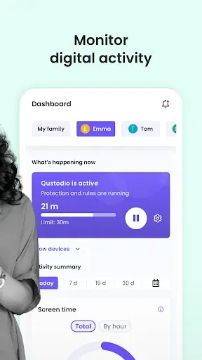 Скриншот 5 — Kids App Qustodio
