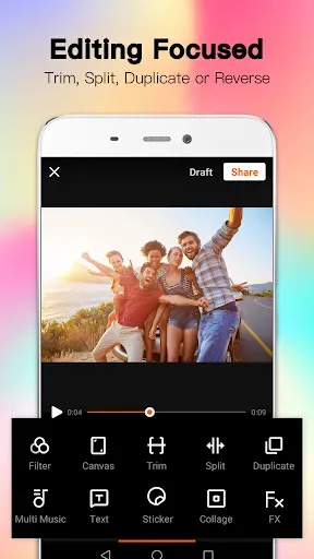 Скриншот 3 — VivaVideo Lite:Slideshow Maker