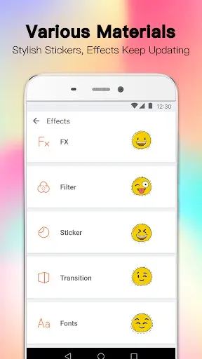 Скриншот 5 — VivaVideo Lite:Slideshow Maker