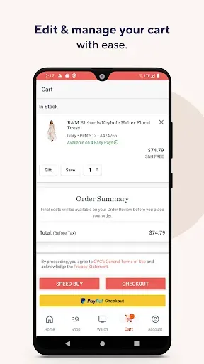 Скриншот 6 — QVC Mobile Shopping (US)