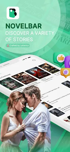 Скриншот 1 — NovelBar-Your Reading Haven