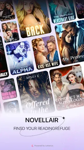 Скриншот 1 — Novellair-Your Book Nook