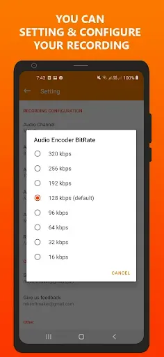 Скриншот 3 — Voice Recorder App