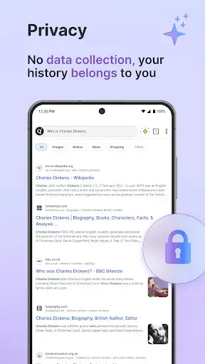 Скриншот 3 — Qwant – Search engine
