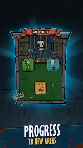 Скриншот 1 — Plant Bounce: Zombie Defense