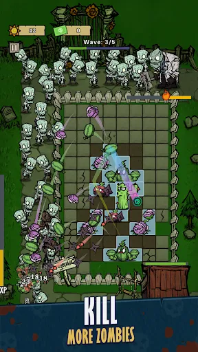 Скриншот 5 — Plant Bounce: Zombie Defense