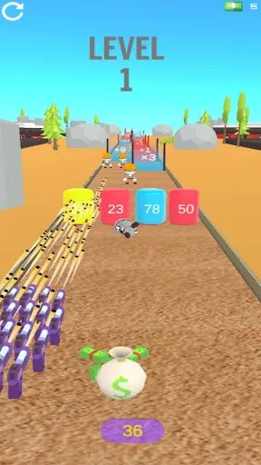 Скриншот 1 — Weapon Merge Run