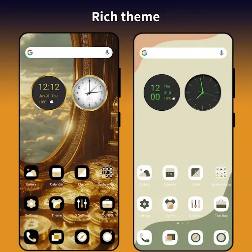 Скриншот 3 — Rich Launcher for Android 16
