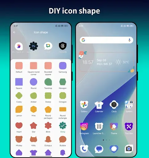 Скриншот 4 — Rich Launcher for Android 16