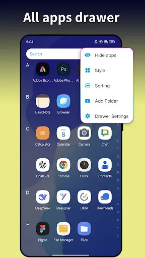 Скриншот 5 — Rich Launcher for Android 16