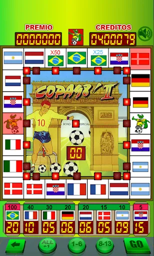Скриншот 5 — Copa 98 - Slot Machine