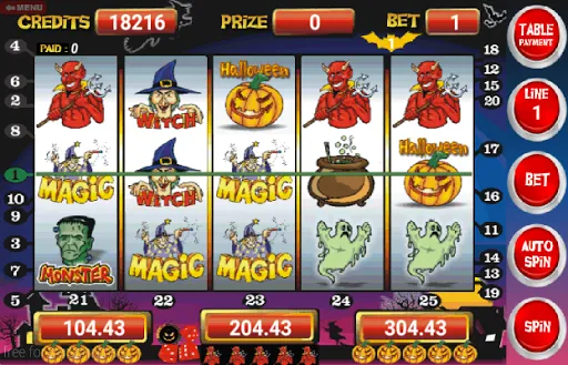 Скриншот 2 — Slot Machine Halloween Lite