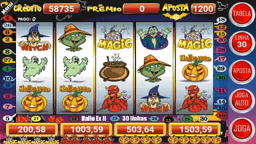 Скриншот 3 — Halloween Slots 30 Linhas