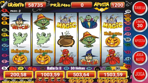 Скриншот 8 — Halloween Slots 30 Linhas