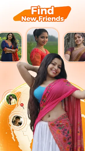 Скриншот 2 — Raat:Video Chat & Joy Chat