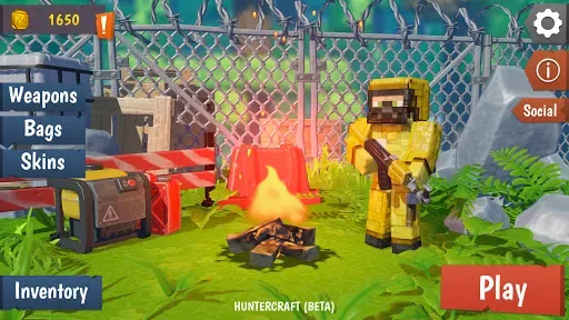 Скриншот 1 — Huntercraft: Zombie Survival