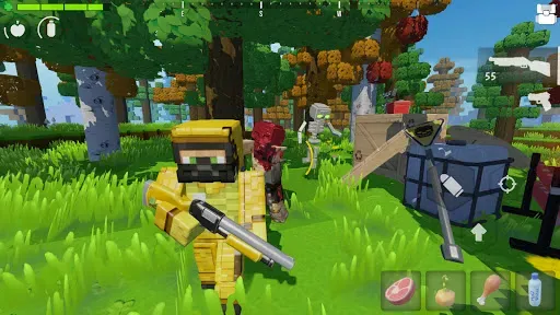 Скриншот 3 — Huntercraft: Zombie Survival