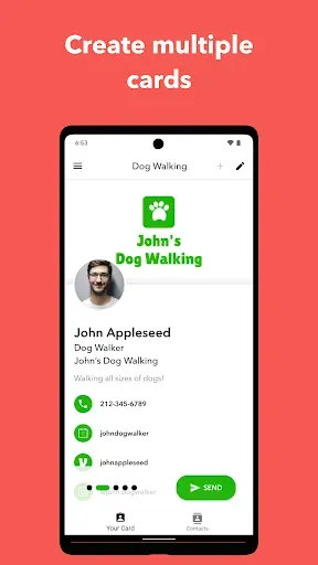 Скриншот 6 — Blinq: Digital Business Card