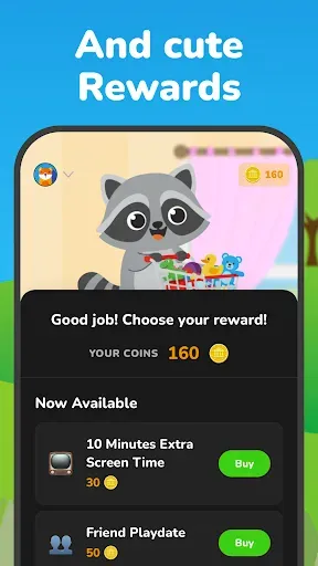 Скриншот 5 — Raccoon Kids: Make Chores Fun