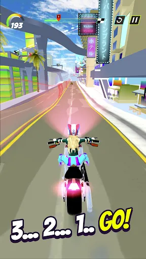 Скриншот 1 — Wild Wheels: Мото гонки 3D