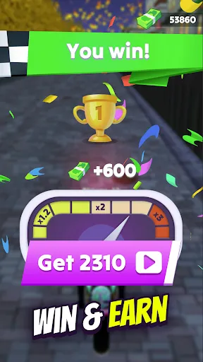 Скриншот 5 — Wild Wheels: Мото гонки 3D