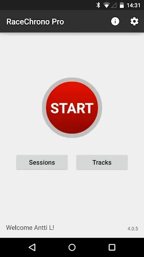 Скриншот 1 — RaceChrono Pro