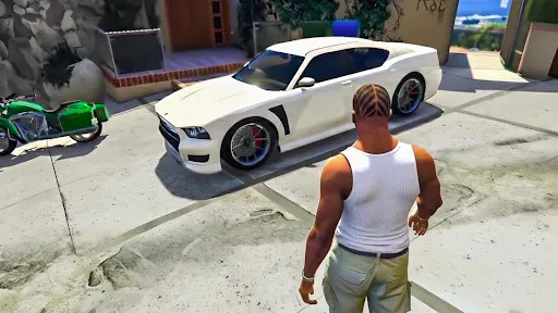 Скриншот 1 — Grand Miami Gangster Game 2026