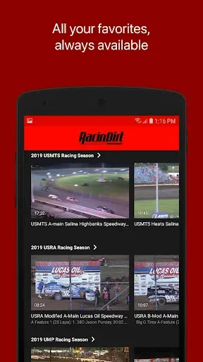 Скриншот 3 — RacinDirt TV
