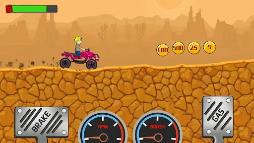Скриншот 4 — Hill Car Race: Driving Game