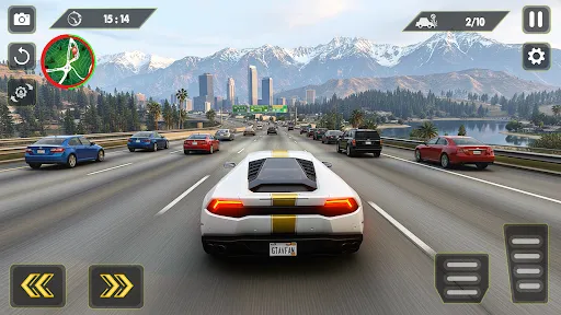 Скриншот 2 — City Car Driving Drifting Sim