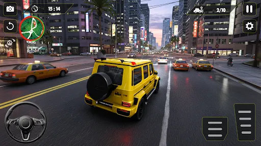 Скриншот 3 — City Car Driving Drifting Sim