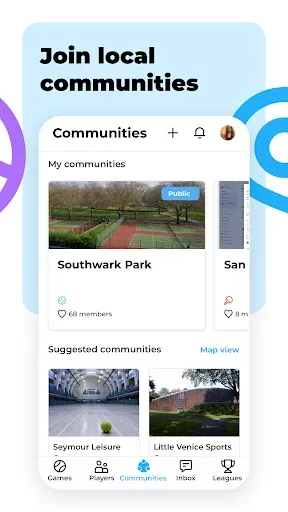 Скриншот 2 — RacketPal: Find Nearby Players