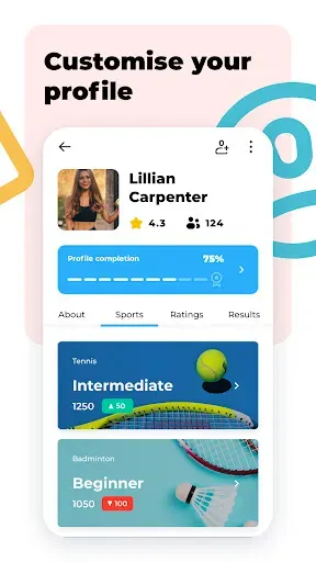 Скриншот 6 — RacketPal: Find Nearby Players
