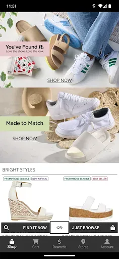 Скриншот 1 — Rack Room Shoes