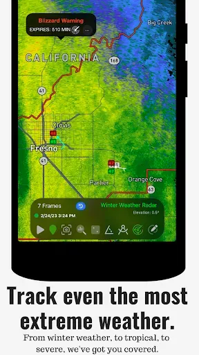 Скриншот 6 — RadarOmega: Doppler Radar App