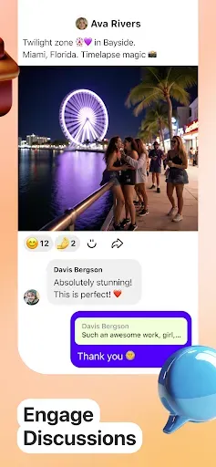 Скриншот 5 — Kiki: Local Chat & People Near