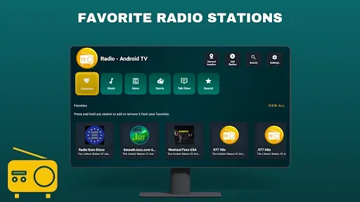 Скриншот 8 — Радио - Android TV