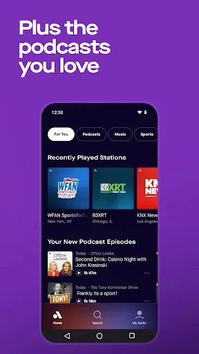 Скриншот 3 — Audacy: Radio & Sports Talk