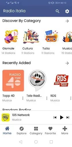 Скриншот 2 — Radio Italia FM in diretta