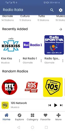 Скриншот 3 — Radio Italia FM in diretta