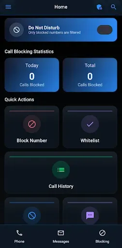 Скриншот 1 — Block Guard Блокировка вызовов