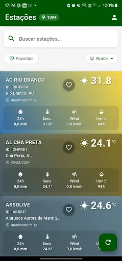 Скриншот 1 — WS Clima Weather