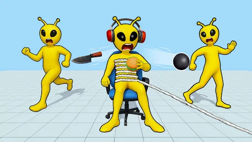 Скриншот 1 — Ragdoll Shooter Gun Showdown