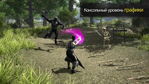 Скриншот 2 — Evil Lands: Экшен RPG MMORPG