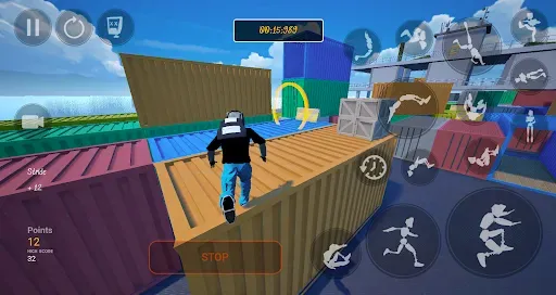 Скриншот 1 — Ragkour: The Parkour Game